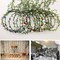 65FT Artificial Eucalyptus Vine Garland – Fake Hanging Leaves, Green Foliage Wreath Ribbon for Wedding, Wall, Crafts & Party Decoration